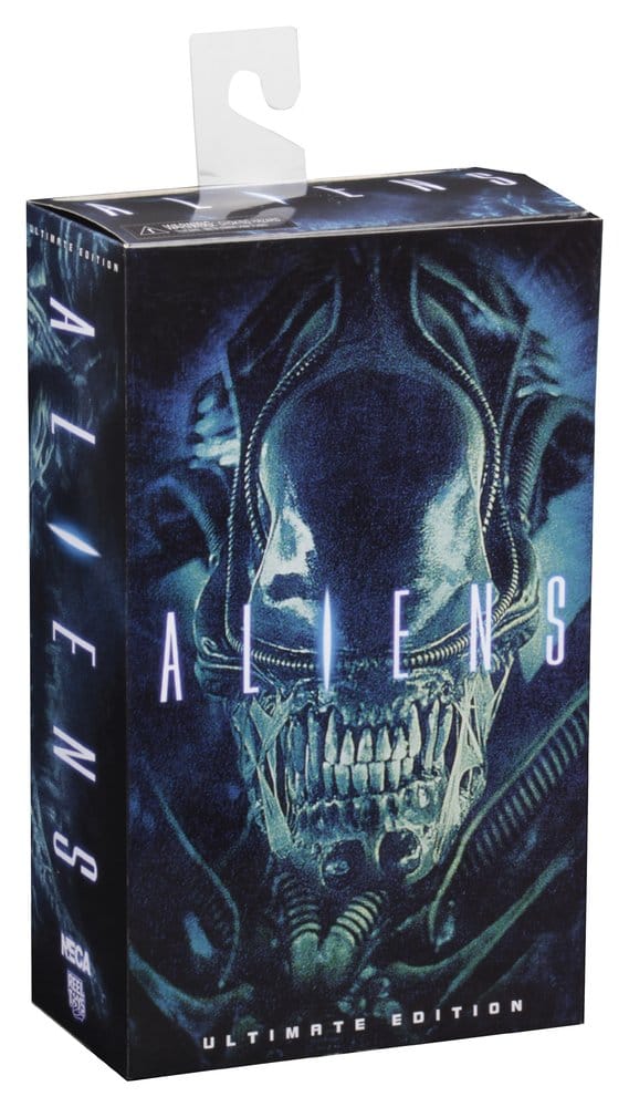 WARRIOR XENOMORPH BLUE – ALIENS FIGURA ULTIMATE 23 CM (NECA – ALIENS 1986)