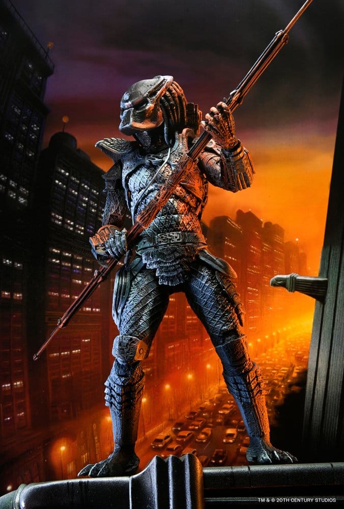 PREDATOR 2 CITY HUNTER – FIGURA POSTER SERIES 18 CM (NECA – DEPREDADOR 2)