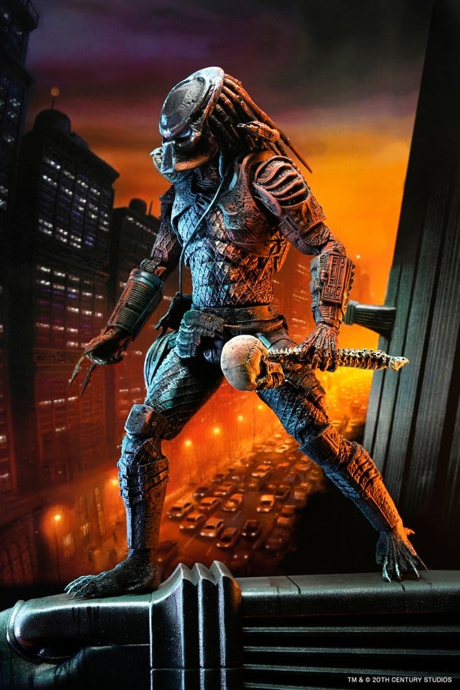 PREDATOR 2 CITY HUNTER – FIGURA POSTER SERIES 18 CM (NECA – DEPREDADOR 2)
