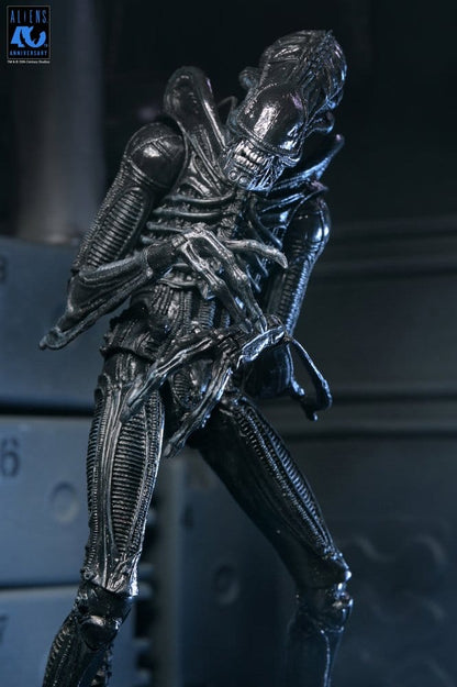ALIENS ULTIMATE WARRIOR XENOMORPH BLACK 40TH ANNIVERSARY (NECA – ALIENS)