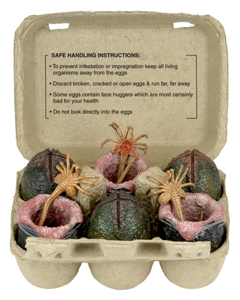CARTON OF ALIEN EGGS – ALIENS PACK DE ACCESORIOS 40TH ANNIVERSARY (NECA)