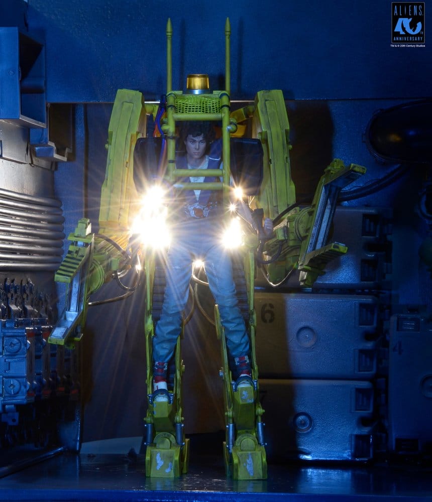 POWER LOADER P-5000 – ALIENS VEHÍCULO 28 CM 40TH ANNIVERSARY (NECA – ALIENS 1986)