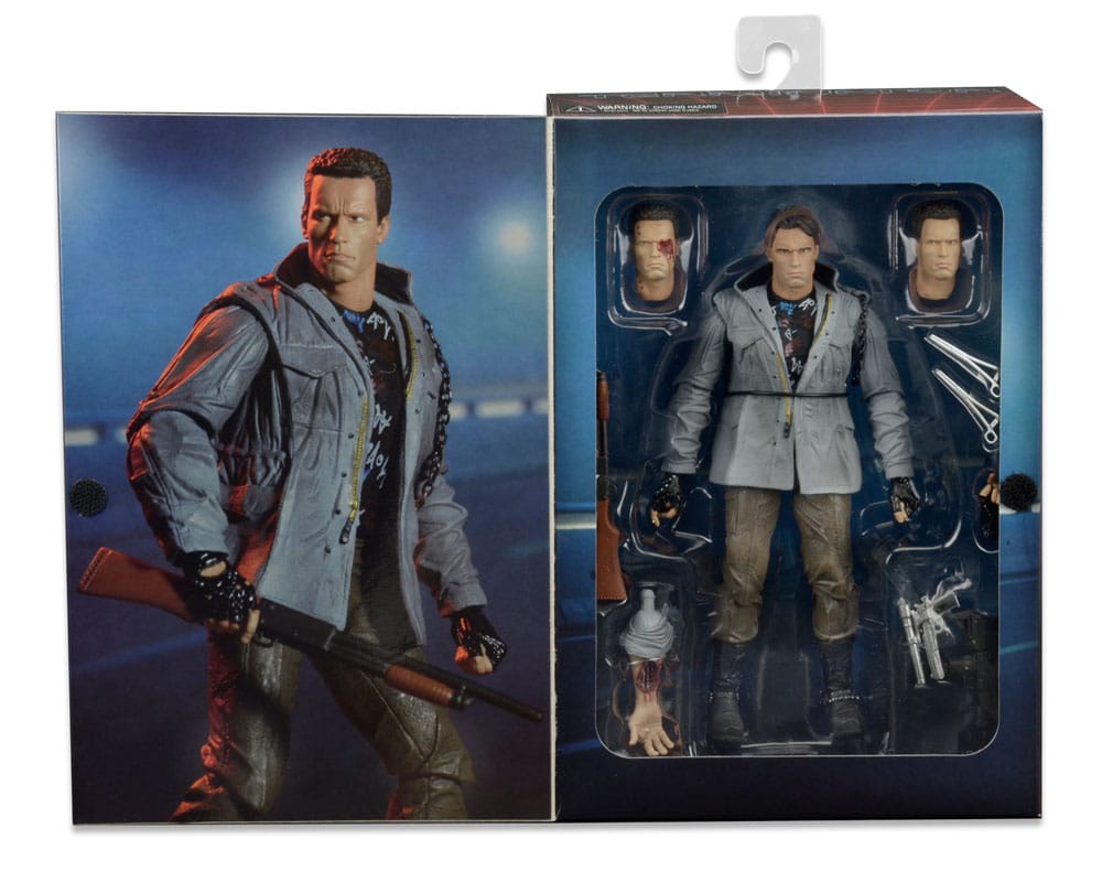 TERMINATOR – FIGURA ULTIMATE T-800 (TECH NOIR) 18 CM (NECA)