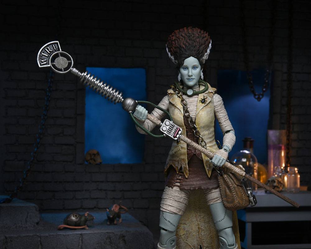 APRIL AS THE BRIDE – UNIVERSAL MONSTERS x TEENAGE MUTANT NINJA TURTLES ULTIMATE FIGURA 18 CM (NECA – TMNT)
