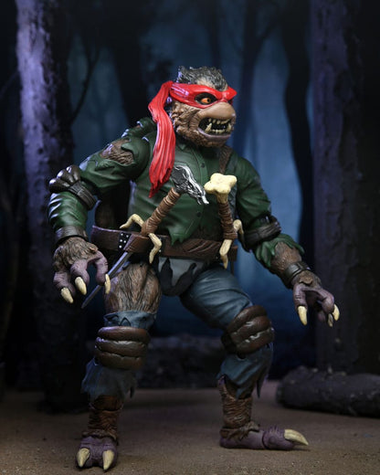 RAPHAEL AS THE WOLFMAN TMNT UNIVERSAL MONSTERS NECA 18 CM