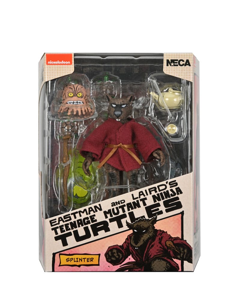 SPLINTER FIGURA 18 CM TMNT MIRAGE COMICS NECA