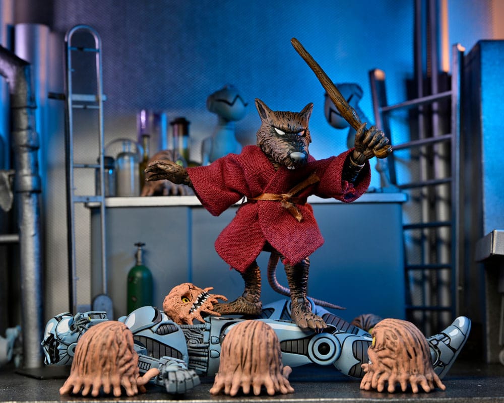 SPLINTER FIGURA 18 CM TMNT MIRAGE COMICS NECA