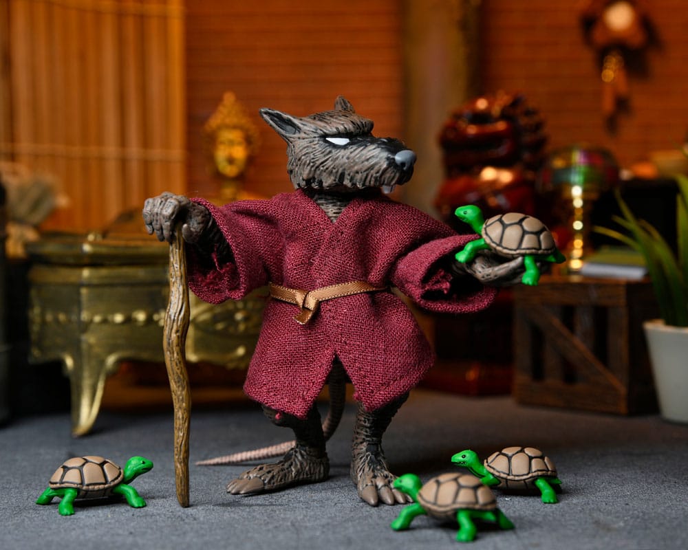 SPLINTER FIGURA 18 CM TMNT MIRAGE COMICS NECA