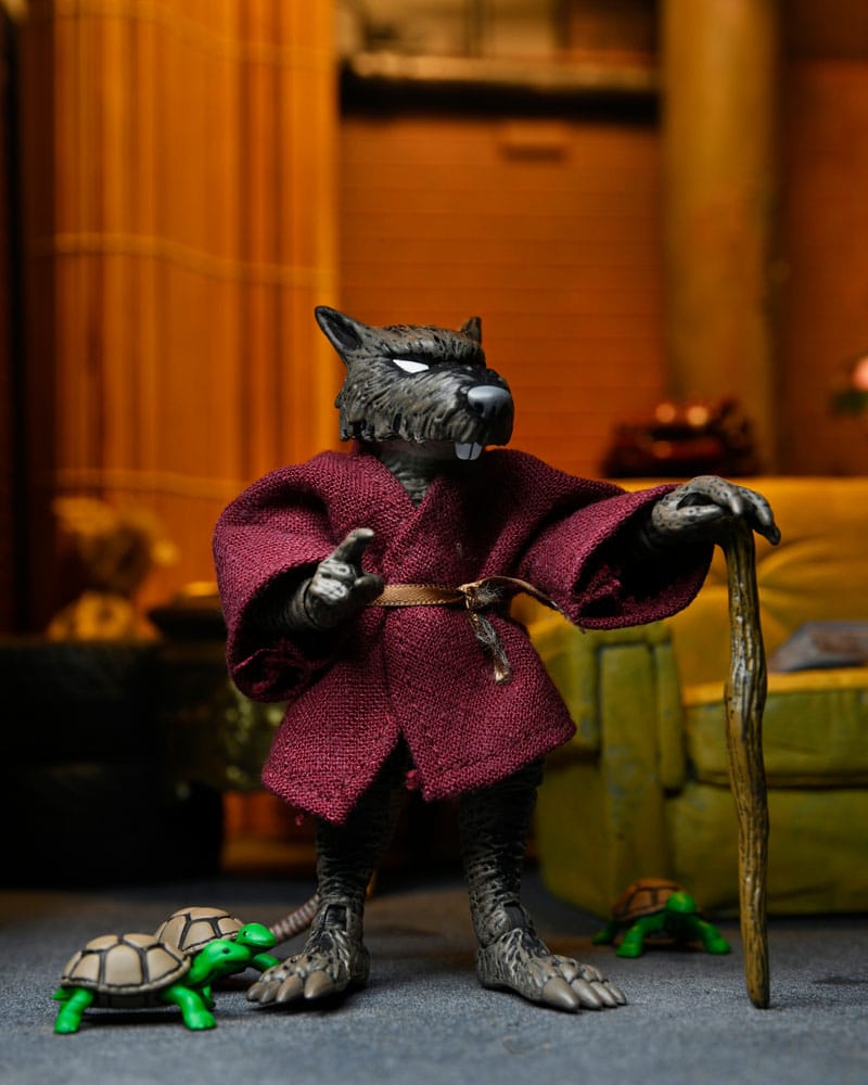 SPLINTER FIGURA 18 CM TMNT MIRAGE COMICS NECA