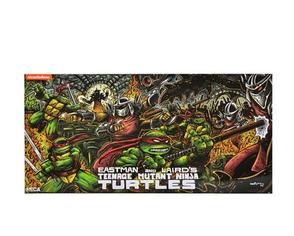 LEONARDO RAPHAEL MICHELANGELO DONATELLO PACK 4 FIGURAS 18 CM TMNT MIRAGE COMICS NECA