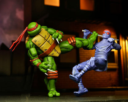 LEONARDO RAPHAEL MICHELANGELO DONATELLO PACK 4 FIGURAS 18 CM TMNT MIRAGE COMICS NECA