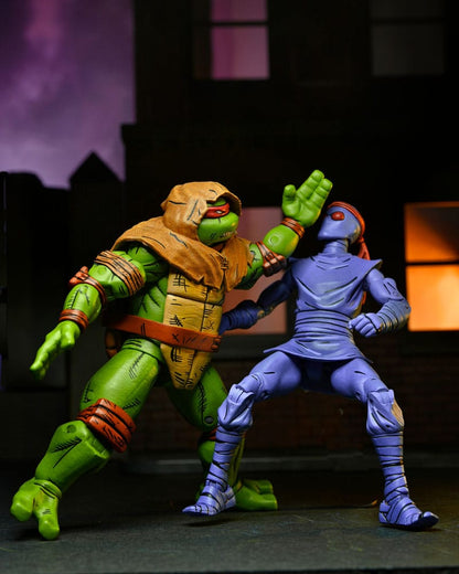 LEONARDO RAPHAEL MICHELANGELO DONATELLO PACK 4 FIGURAS 18 CM TMNT MIRAGE COMICS NECA
