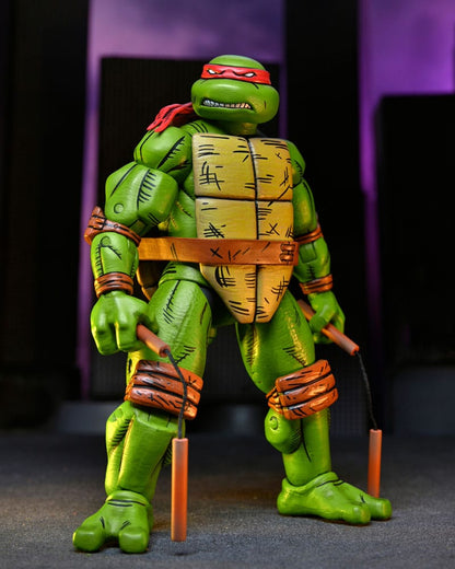 LEONARDO RAPHAEL MICHELANGELO DONATELLO PACK 4 FIGURAS 18 CM TMNT MIRAGE COMICS NECA