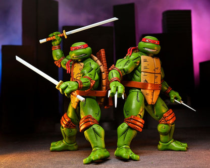 LEONARDO RAPHAEL MICHELANGELO DONATELLO PACK 4 FIGURAS 18 CM TMNT MIRAGE COMICS NECA