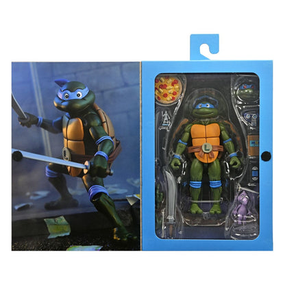 LEONARDO – FIGURA ULTIMATE VHS 18 CM (TMNT CARTOON – NECA)