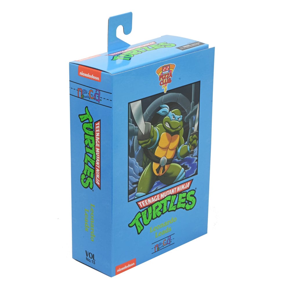 LEONARDO – FIGURA ULTIMATE VHS 18 CM (TMNT CARTOON – NECA)