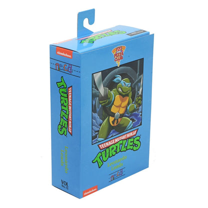 LEONARDO – FIGURA ULTIMATE VHS 18 CM (TMNT CARTOON – NECA)