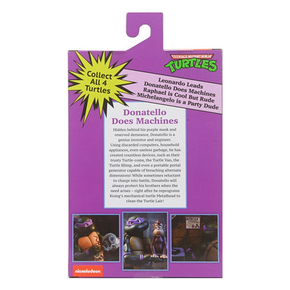 DONATELLO – FIGURA ULTIMATE VHS 18 CM (TMNT CARTOON – NECA)