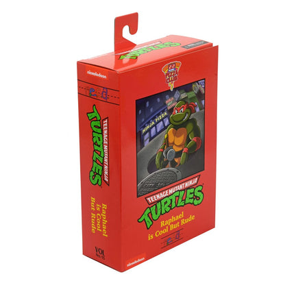 RAPHAEL – FIGURA ULTIMATE VHS 18 CM (TMNT CARTOON – NECA)