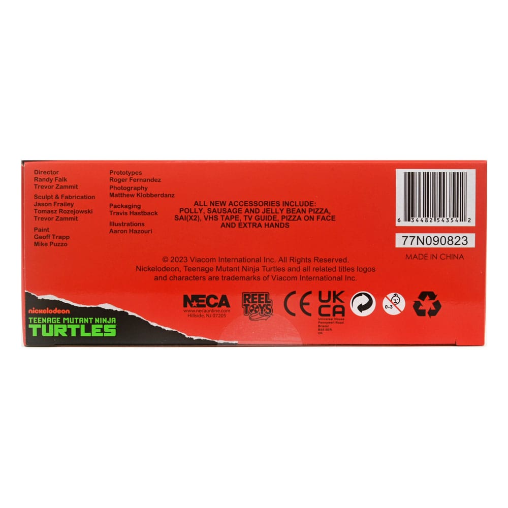 RAPHAEL – FIGURA ULTIMATE VHS 18 CM (TMNT CARTOON – NECA)