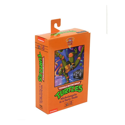 MICHELANGELO – FIGURA ULTIMATE VHS 18 CM (TMNT CARTOON – NECA)