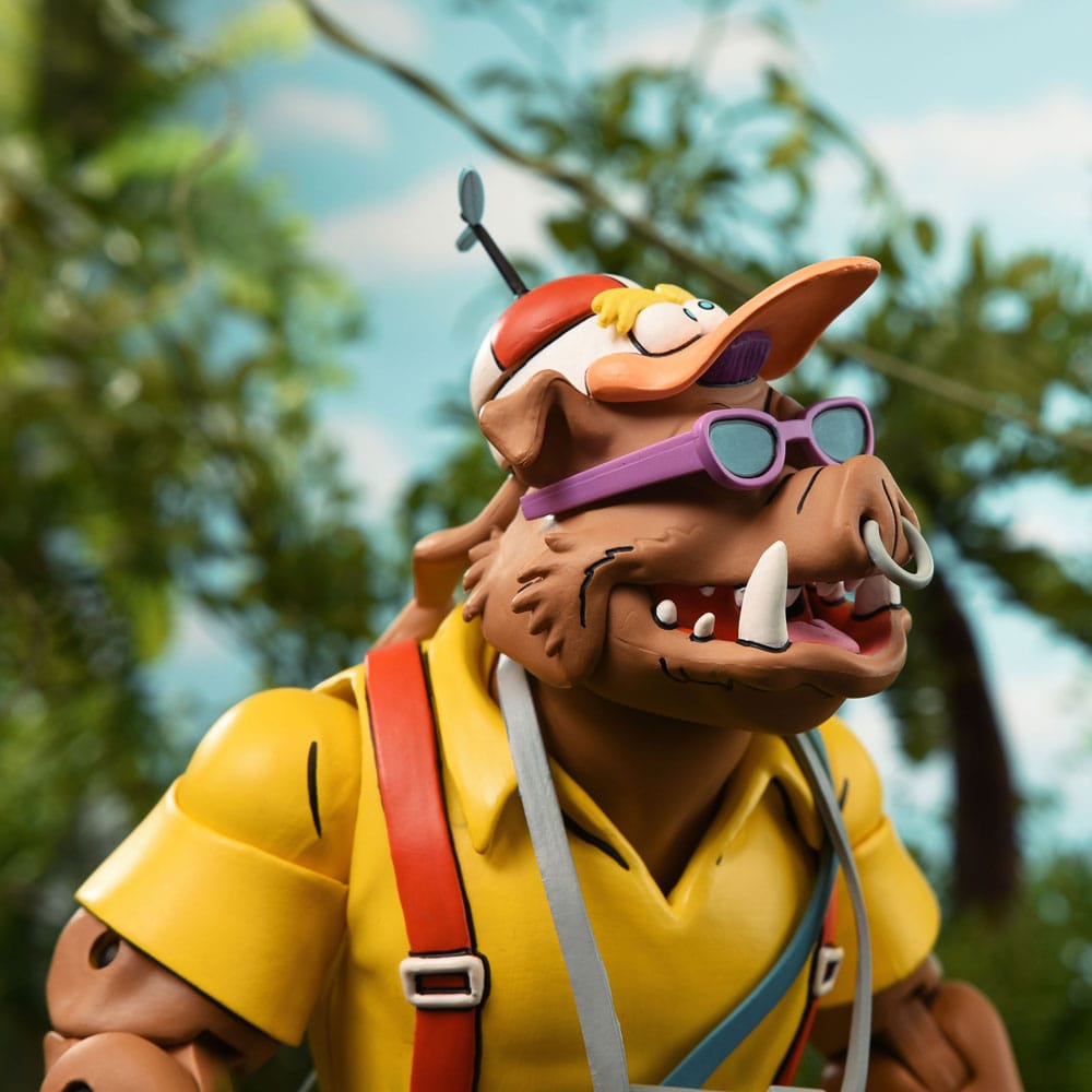 TORTUGAS NINJA – PACK 2 FIGURAS 18 CM VACATION BEBOP Y ROCKSTEADY (NECA – CARTOON 1980)