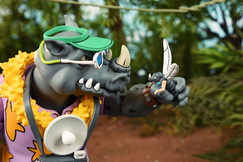 TORTUGAS NINJA – PACK 2 FIGURAS 18 CM VACATION BEBOP Y ROCKSTEADY (NECA – CARTOON 1980)