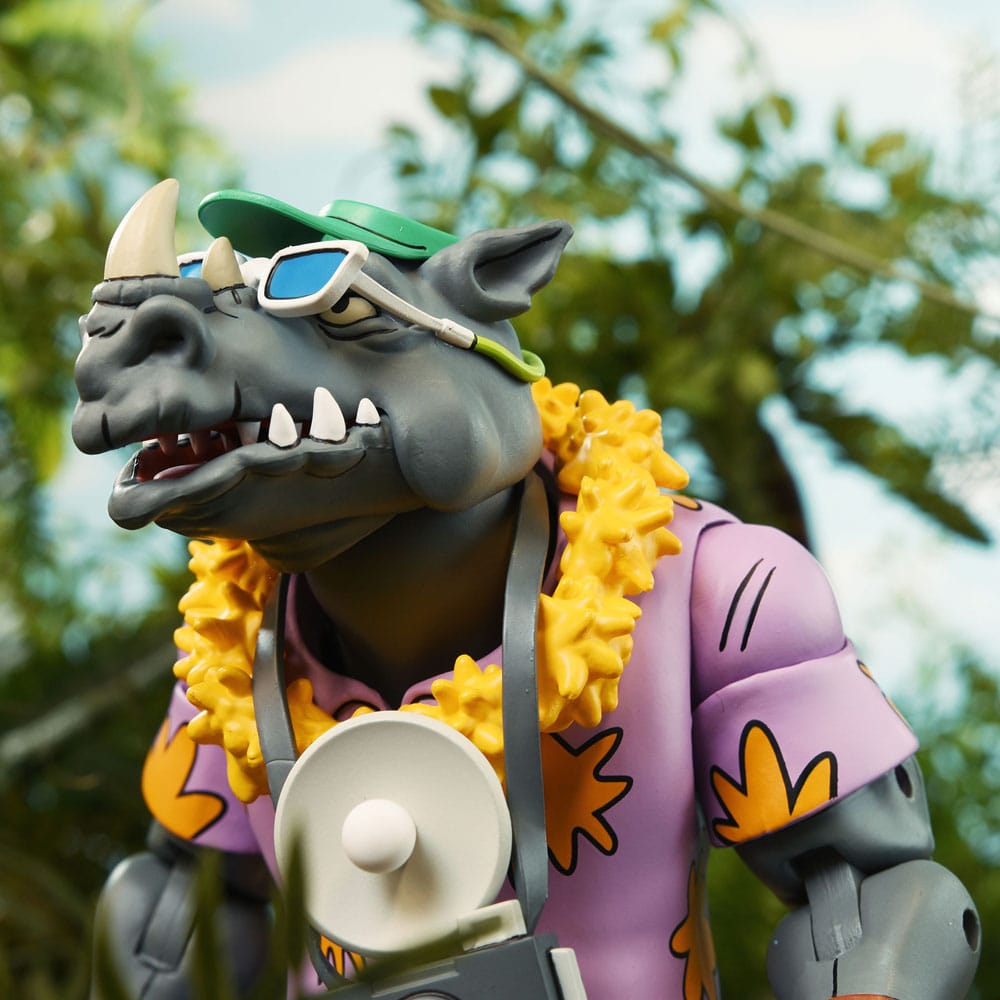 TORTUGAS NINJA – PACK 2 FIGURAS 18 CM VACATION BEBOP Y ROCKSTEADY (NECA – CARTOON 1980)