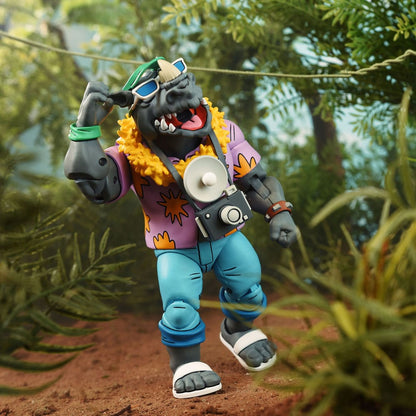 TORTUGAS NINJA – PACK 2 FIGURAS 18 CM VACATION BEBOP Y ROCKSTEADY (NECA – CARTOON 1980)