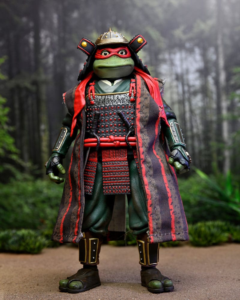 PACK DONATELLO & RAPHAEL TMNT III – 2 FIGURAS 18 CM – NECA – TORTUGAS NINJA