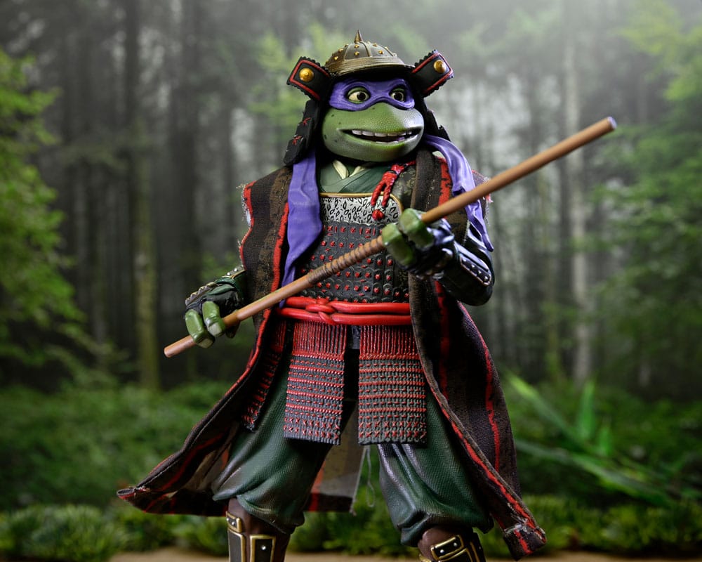 PACK DONATELLO & RAPHAEL TMNT III – 2 FIGURAS 18 CM – NECA – TORTUGAS NINJA