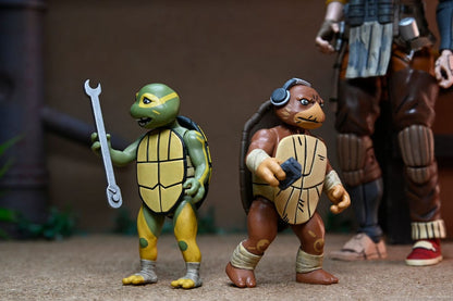 SYNJA, GRANNY APRIL, BABY YI & MOJA 18 CM – TORTUGAS NINJA THE LAST RONIN THE LOST YEARS – NECA