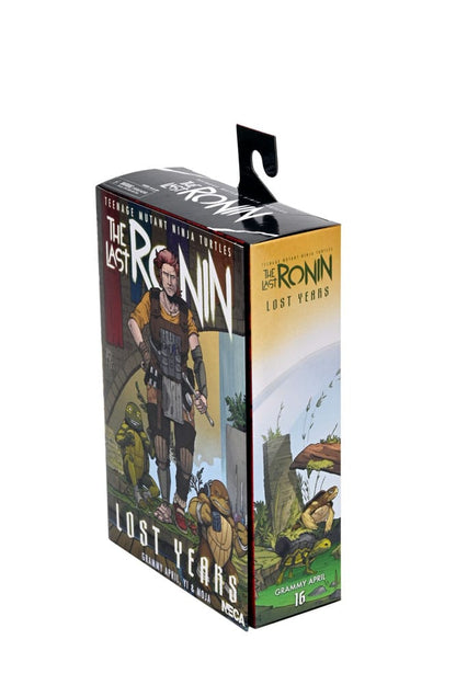 SYNJA, GRANNY APRIL, BABY YI & MOJA 18 CM – TORTUGAS NINJA THE LAST RONIN THE LOST YEARS – NECA