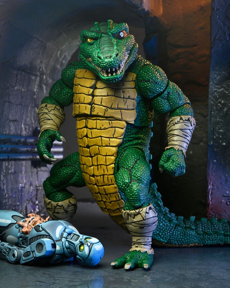 LEATHERHEAD – TORTUGAS NINJA MIRAGE COMICS – NECA