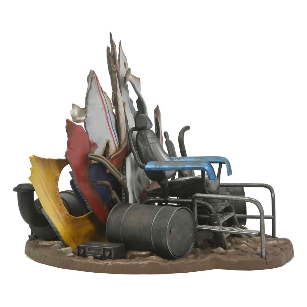 DIORAMA TRONO SHREDDER – TMNT 2 SECRET OF THE OOZE – NECA 27 CM