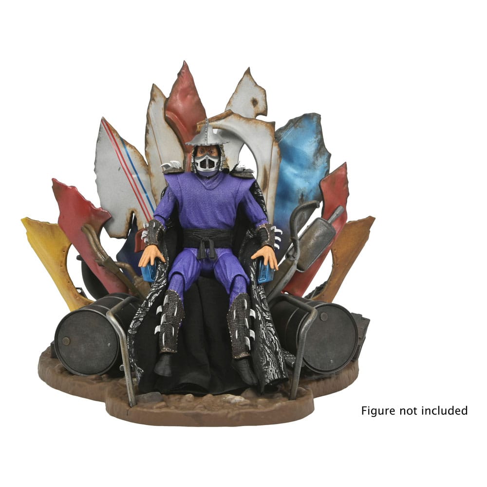 DIORAMA TRONO SHREDDER – TMNT 2 SECRET OF THE OOZE – NECA 27 CM