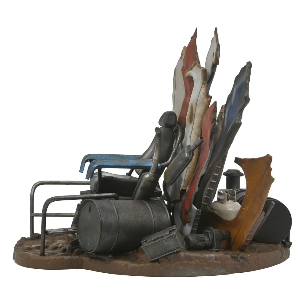 DIORAMA TRONO SHREDDER – TMNT 2 SECRET OF THE OOZE – NECA 27 CM