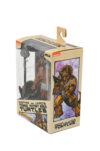 TRICERATON GLADIATOR TORTUGAS NINJA MIRAGE COMICS NECA 21 CM