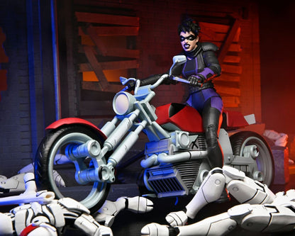 CASEY MARIE WITH LAST RONIN MOTORCYCLE – TORTUGAS NINJA THE LAST RONIN THE LOST YEARS – NECA