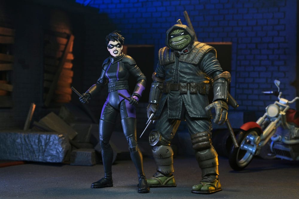 CASEY MARIE WITH LAST RONIN MOTORCYCLE – TORTUGAS NINJA THE LAST RONIN THE LOST YEARS – NECA