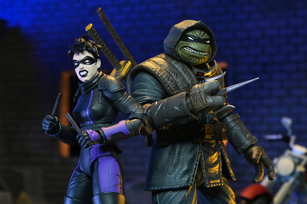 CASEY MARIE WITH LAST RONIN MOTORCYCLE – TORTUGAS NINJA THE LAST RONIN THE LOST YEARS – NECA