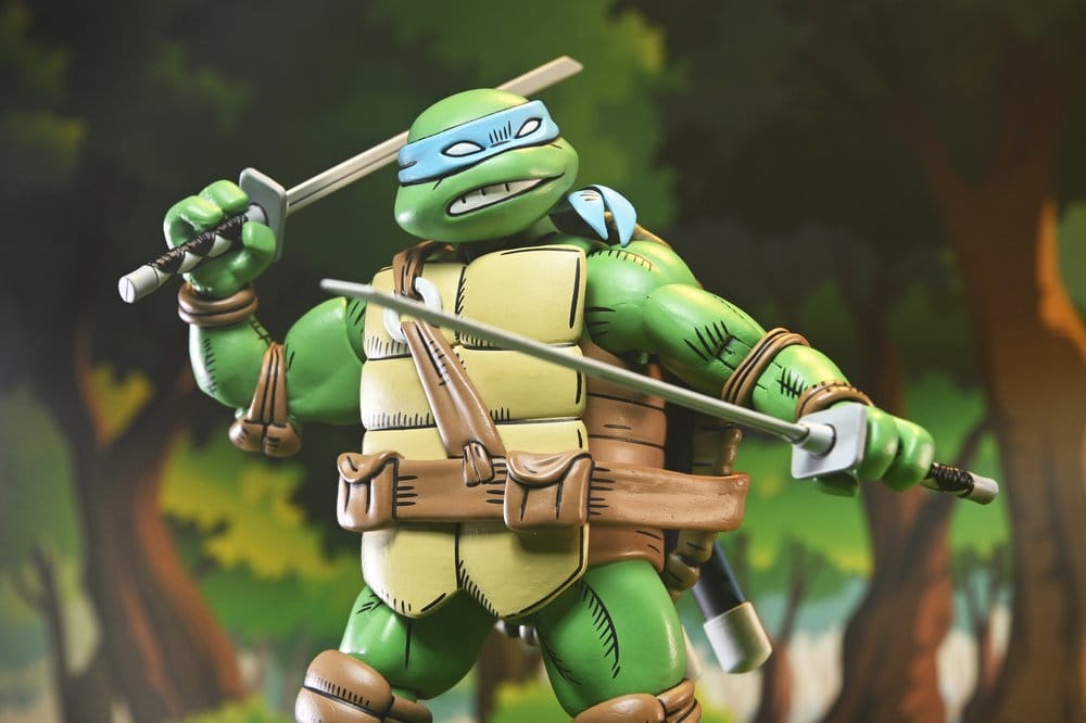 LEONARDO – TEENAGE MUTANT NINJA TURTLES x USAGI YOJIMBO FIGURA ULTIMATE 18 CM – NECA
