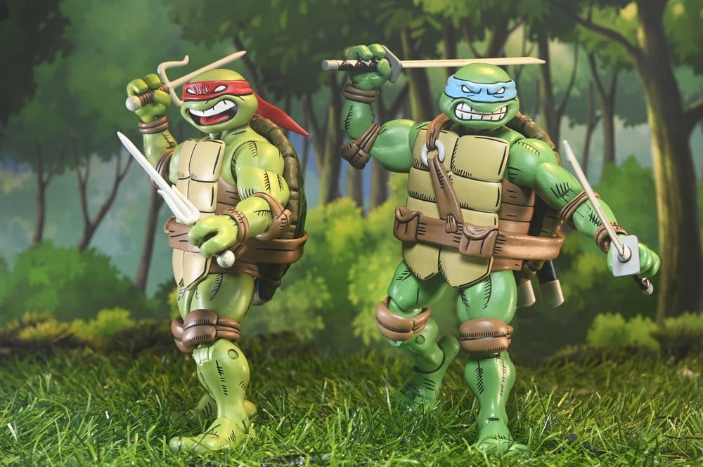 LEONARDO – TEENAGE MUTANT NINJA TURTLES x USAGI YOJIMBO FIGURA ULTIMATE 18 CM – NECA