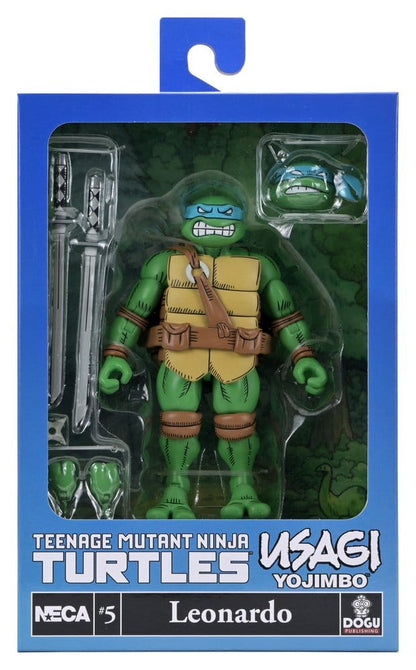 LEONARDO – TEENAGE MUTANT NINJA TURTLES x USAGI YOJIMBO FIGURA ULTIMATE 18 CM – NECA