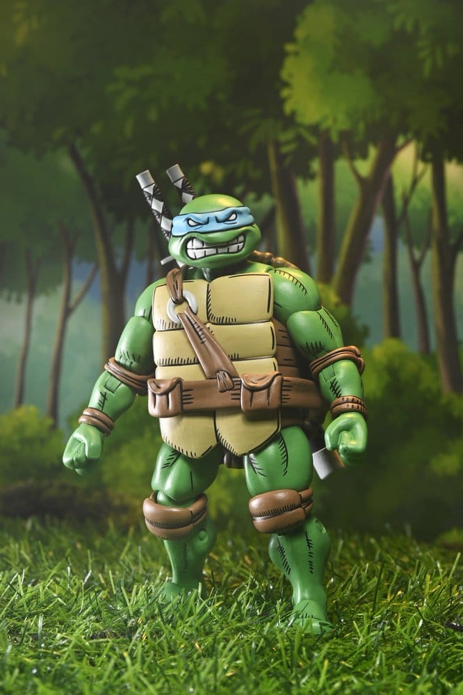 LEONARDO – TEENAGE MUTANT NINJA TURTLES x USAGI YOJIMBO FIGURA ULTIMATE 18 CM – NECA