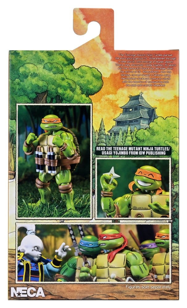 MICHELANGELO – TEENAGE MUTANT NINJA TURTLES x USAGI YOJIMBO FIGURA ULTIMATE NECA