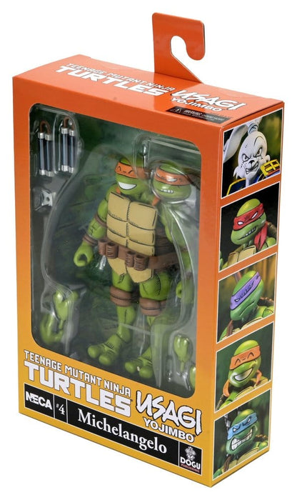 MICHELANGELO – TEENAGE MUTANT NINJA TURTLES x USAGI YOJIMBO FIGURA ULTIMATE NECA