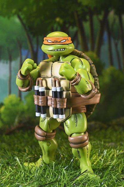 MICHELANGELO – TEENAGE MUTANT NINJA TURTLES x USAGI YOJIMBO FIGURA ULTIMATE NECA