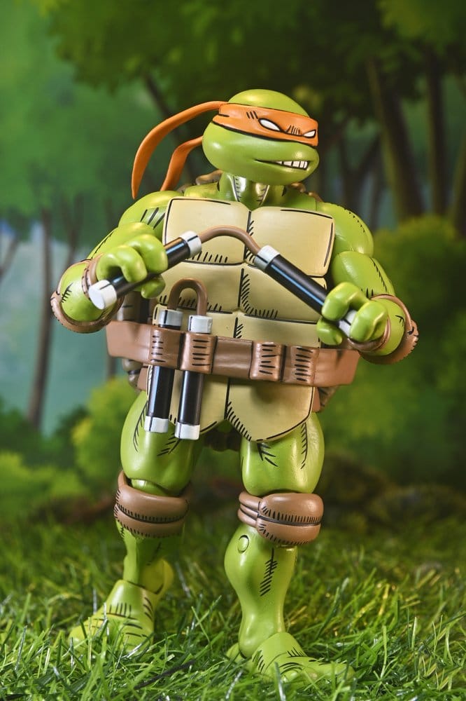 MICHELANGELO – TEENAGE MUTANT NINJA TURTLES x USAGI YOJIMBO FIGURA ULTIMATE NECA
