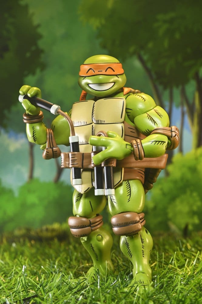 MICHELANGELO – TEENAGE MUTANT NINJA TURTLES x USAGI YOJIMBO FIGURA ULTIMATE NECA